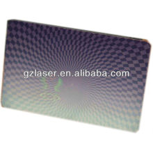 Holographic PVC IC Smart Card, protective film for pvc card